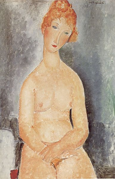 Amedeo Modigliani Seated Nude